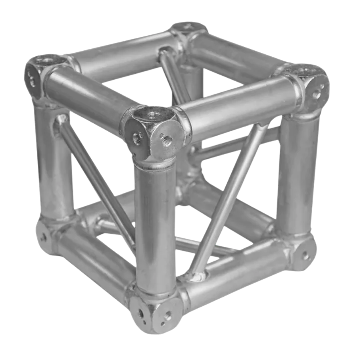 Corner de truss de tres vías en aluminio